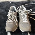 thumbnail image 1 of Size 7, Men’s White Gray And Brown New Balances ?, 1 of 6