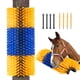 thumbnail image 1 of VEVOR Cepillo rascador para ganado de 17,1 pulgadas Cepillo rascador para caballos para aliviar la picazón, 1 of 9