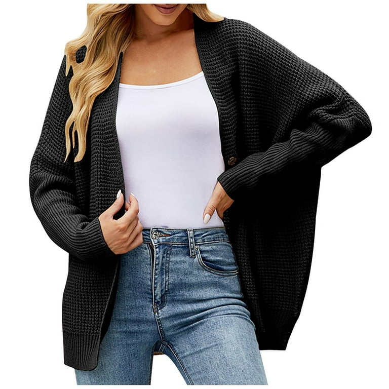 MELDVDIB Women's Cardigan Sweater 100% Cotton Button-Down Long