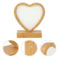 thumbnail image 2 of 1 Pc Magnetic Photo Frame Photo Holder Practical Desktop Ornament (Bamboo), 2 of 9
