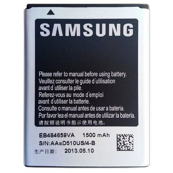 Samsung Li-Ion 3.7V Cell Phone Battery 1500mAh EB484659VA Omnia W GT-18350