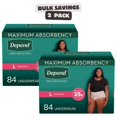 thumbnail image 1 of 2 x Depend sous-Vêtements pour Femmes à Absorption Maximale, Grand, 1 of 1