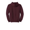 thumbnail image 3 of Port & Co Adult Male Men Electric Heather Sweatshirt Maroon 3X-Large Tall, 3 of 3
