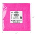 thumbnail image 6 of 6.5" x 6.5" Disposable Neon Pink Paper Napkins, 75 Count, by Way To Celebrate, 6 of 6