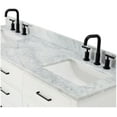 thumbnail image 5 of Ariel T067DCW2RVOWHT Hepburn 67" Free Standing Double Rectangular Basin Vanity Set - White, 5 of 7