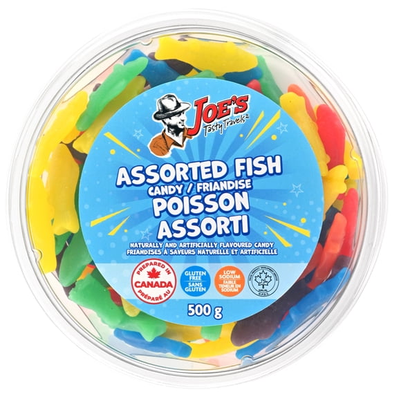 Joe's Tasty Travels Poissons gélifiés assortis