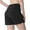 Black, variant on FEDTOSING Women Athletic Shorts Elastic Running Shorts Quick Dry Gym Black Workout Shorts Liner 4",up to Size 2XL