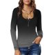 thumbnail image 2 of Gibobby Blusas Manga Larga Mujer Blusa de las Camisa de casual Tops（Gris， L), 2 of 5