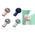 thumbnail image 2 of Handheld Fan Mini Fan with 3 Adjustment Speed Rechargeable Power Banks Misters Fan with Water Spray Misting Fan pink, 2 of 4