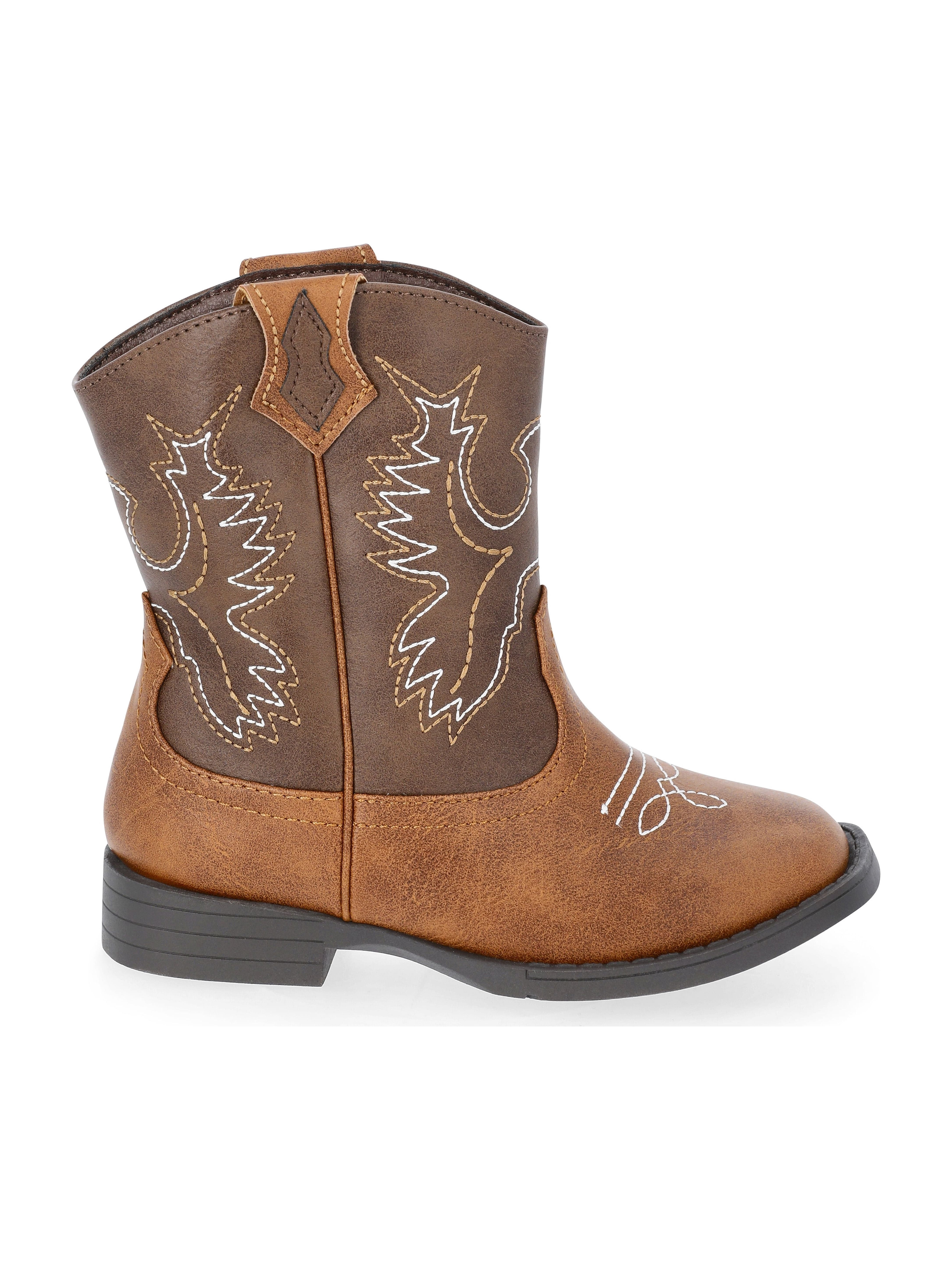 Wonder Nation Toddler & Boys Western Boot