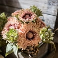 thumbnail image 3 of Artificial Sunflower Bouquet in Pink 18" Tall, 3 of 5