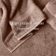 thumbnail image 5 of Superior 800 GSM Egyptian Cotton 4-Piece Hand Towel Set, Soft Ultra Absorbent Towels, Denim Blue, 5 of 5
