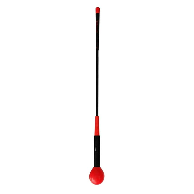 S SERENABLE Golf Swing Aid Accessories Golf Practice Rod for Men Hitting Outdoor Red