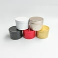 thumbnail image 3 of 10pcs Tins Aluminum Jars Metal With Lids Candles Cans  Tins Jars Travel Containers For Candles, 3 of 6