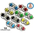 thumbnail image 1 of Fidget Toy Flippy chain - Alivio del estrés perfecto para TDAH, ADD, ansiedad en el aula, oficina, escuela, trabajo para estudiantes, niños o adultos, rellenos de calcetines, regalos para niños a gran CsyncDirect 689354026791, 1 of 1