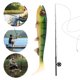 thumbnail image 2 of Swimbait Shad Pike Señuelo Suave Pesca Ojos 3D para Lucioperca Bagre Zander, 2 of 9