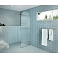 thumbnail image 2 of Glass Warehouse Arc-Fl-28 Maven 86-3/4" High X 28" Wide Shower Screen Frameless Shower, 2 of 7