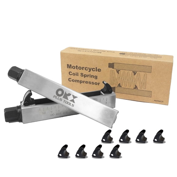 Compresor de choque con resorte helicoidal ORXPLUS Tools para motocicletas