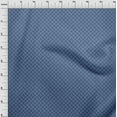 thumbnail image 4 of oneOone Cotton Poplin Twill Medium Blue Fabric Asian Japanese Sashiko Quilting Supplies Print Sewing Fabric By The Yard 56 Inch Wide, 4 of 4