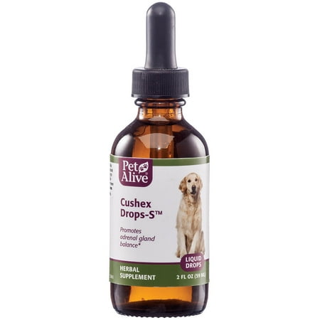 UPC: 0810845012188 | PetAlive Cushex Drops-S – All Natural Herbal Supplement Promotes Adrenal Gland Balance in Dogs and Cats – Helps Support Ongoing Symptoms of Cushing s – 59 mL