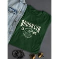 thumbnail image 3 of Brooklyn Retro College T-Shirt Women -Image by Shutterstock, Female Medium, 3 of 4