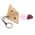 thumbnail image 1 of Accesorio de guitarra NikouMX 2 piezas con bolsa de púa de guitarra de PU color Negro Rojo Caqui, 1 of 8