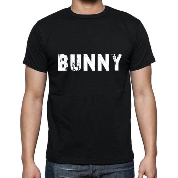 T-Shirt Graphique pour Hommes Bunny Éco-Responsable Édition Limitée Tee-Shirt Manches Courtes Vintage Cadeau d'Anniversaire Original