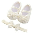 thumbnail image 1 of Espadrilles de Mode pour Bébé avec Semelle Souple pour Tout-Petits Robe de Perles Fleurs, 1 of 7