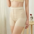 thumbnail image 5 of asdoklhq Womens Plus Shapewear,Women's High-waisted Abdomen Leaky Butt Sculpting Waist Shaping Pants, 5 of 9