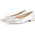 thumbnail image 6 of Dolce Vita Palani Silver Distressed Leather Slip On Pointed Toe Ballet Flats (Silver Distressed Leather, 7.5), 6 of 6