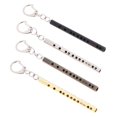 thumbnail image 2 of new Mini pocket Musical Instrument Keychain Cosplay prop Accessories flute keyring key chain Pendant He Qiyong unisex, 2 of 2
