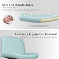 thumbnail image 6 of Criss Cross Desk Chair with Wheels, Ergonomic and Flexible for Comfortable sitting, 6 of 7