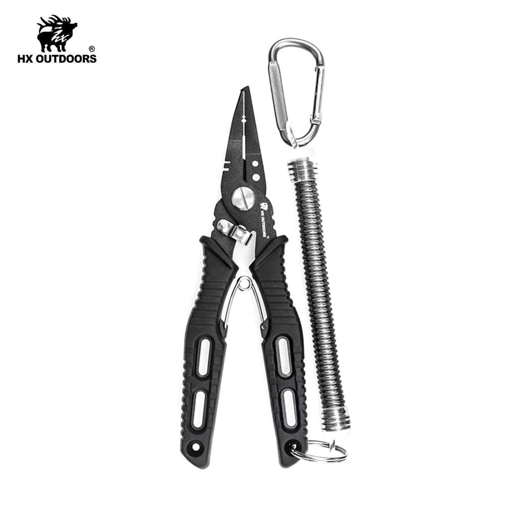 Tackle Accessory Comfortable Rubber Handle Fishing Crimping Wire Pliers Tool L Tackle Accessory Comfortable Rubber Handle Fishing Crimping Wire Pliers Tool L