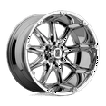 thumbnail image 2 of XD Series by KMC Wheels Badlands 18X9 6X139.70 Chrome (-12 Mm) Wheel Rim, 2 of 2