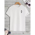 thumbnail image 2 of Playera De Hombre Patrón A Manga Corta Deportiva Tenis Top, 2 of 8