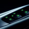 thumbnail image 4 of unbranded 8Ud Calcomanías Para Botones De Consola De Auto Verde Decorativas Y Luminosas, 4 of 8