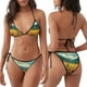 thumbnail image 3 of Fotbe Field Style Bicycle Young Sunflower Traje de Baño para Mujer de Dos Piezas – Bikini Sexy de Tirantes Tipo Halter con Diseño Triangular, 3 of 6