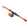 thumbnail image 5 of NFTIGB Kids Fishing Pole for Ages 5-12 Telescopic Spinning Rod and Reel Combo, 165cm / 65 inches, Orange [cite: 10], 5 of 6