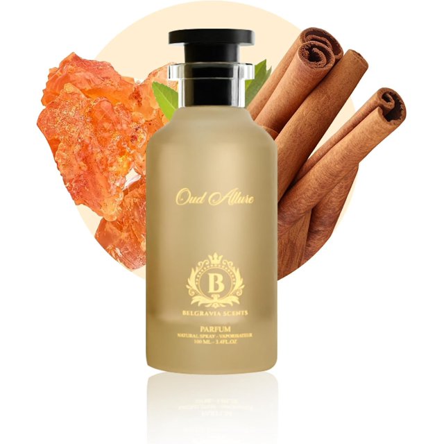 Perfume Belgravia Scents Oud Allure Eau De Parfum, 100 ml, para hombre y mujer