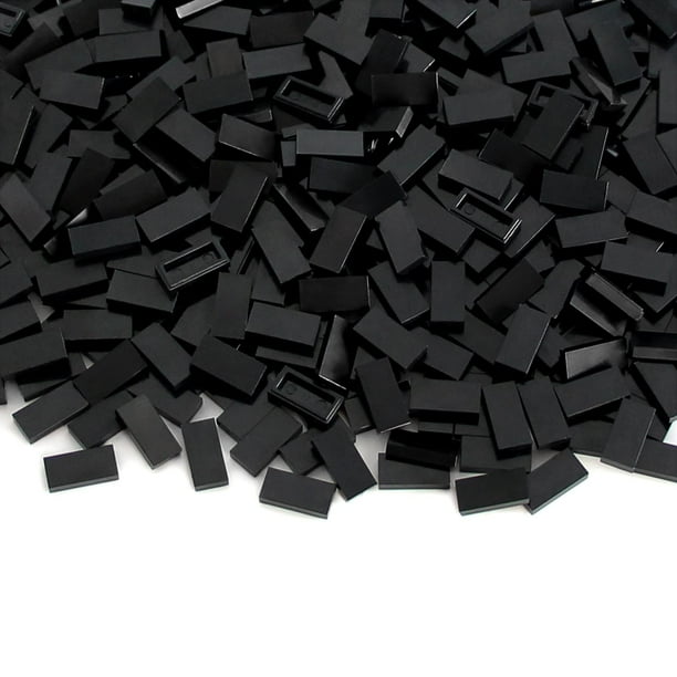 Bloques de Construcción Feleph Negro Ladrillo 1×2 ×700 Piezas para Niños