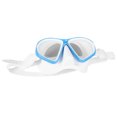 thumbnail image 3 of Gafas de natación para niños, gafas de natación unisex de silicona de tipo seco para niños y niñas, color azul, 3 of 12