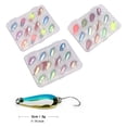thumbnail image 3 of Soidarity Cuchara Spinners Señuelo de pesca Spinnerbait Lentejuelas Ganchos individuales Cebo duro artificial Crankbait Fish Gear para agua Pescar A, 3 of 6
