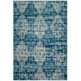thumbnail image 2 of SAFAVIEH Evoke Boban Bordered Area Rug, Royal/Ivory, 5'3" x 7'6", 2 of 8