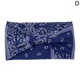 thumbnail image 1 of Bandeau Femme Coton Extensible Bandeaux Élastiques Cheveux Turban Y5V2, 1 of 9