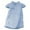 Blue, variant on Kids Baby Girls Summer Casual Short Sleeves Cheongsam Party Dress Clothes Chinese Wind Dresses Flower Outfits for Baby Girls 18-24 Months