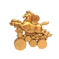 thumbnail image 1 of Estatua de caballo, recuerdo del año del Caballo, figura única, decoración del año Chino 2026 para escritorio, sala de estar, estantería., 1 of 8
