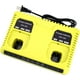 thumbnail image 1 of Cargador Rápido P117 de 2 Puertos para Batería Ryobi 18V ONE+ Max Litio P100 P102 P103 P105 P107 P108 P117 P118 12V-18V Li-Ion NiCd NiMh Batería, 1 of 10