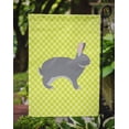 thumbnail image 3 of Carolines Treasures BB7792GF Giant Chinchilla Rabbit Green Flag Garden Size, 3 of 3