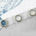 thumbnail image 4 of jejeloiu Sketch Artwork Black Out Curtains,Snowboard Ski Sports Curtains Pack of 2 (42x63 Each),White Blue Bedroom Curtains For Kids,Super Cozy Room Decor, 4 of 6