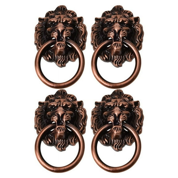 4X Antique Style Metal Shaped Drawer Pull Handle 2.5 inch,4 x Pull Handle,